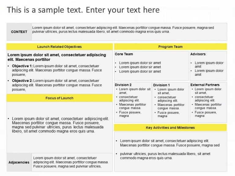 Project Launch Planning PowerPoint Template & Google Slides Theme 10