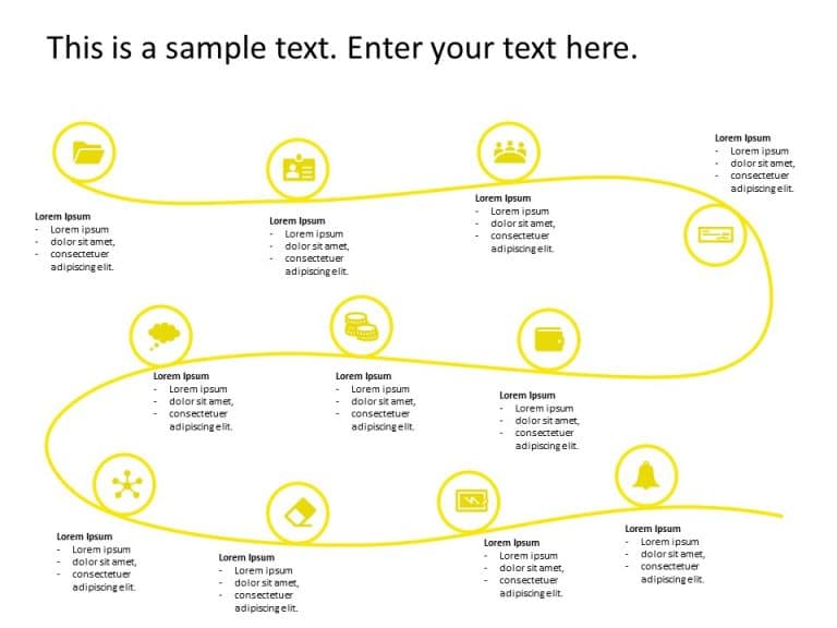 User Journey Roadmap PowerPoint Template & Google Slides Theme 10