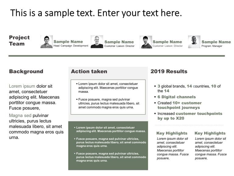 Project Executive Summary PowerPoint Template & Google Slides Theme 11