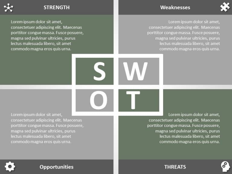 SWOT Analysis PPT PowerPoint Template & Google Slides Theme 11