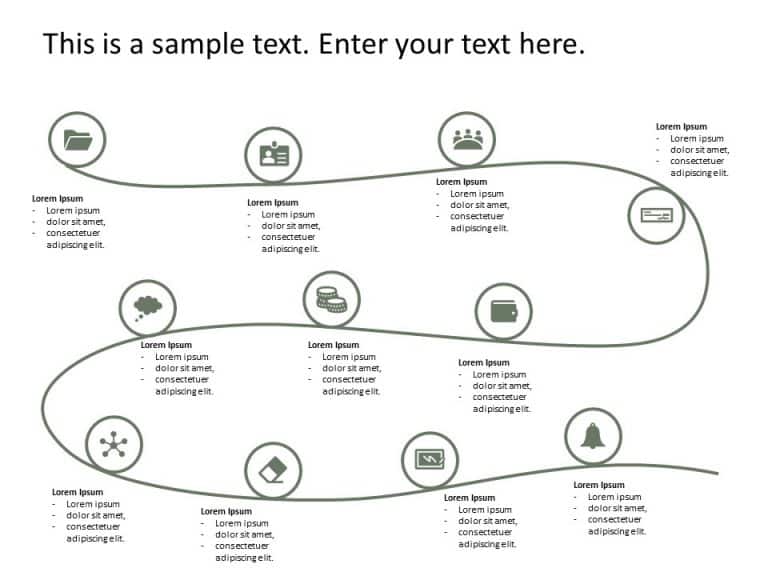 User Journey Roadmap PowerPoint Template & Google Slides Theme 11