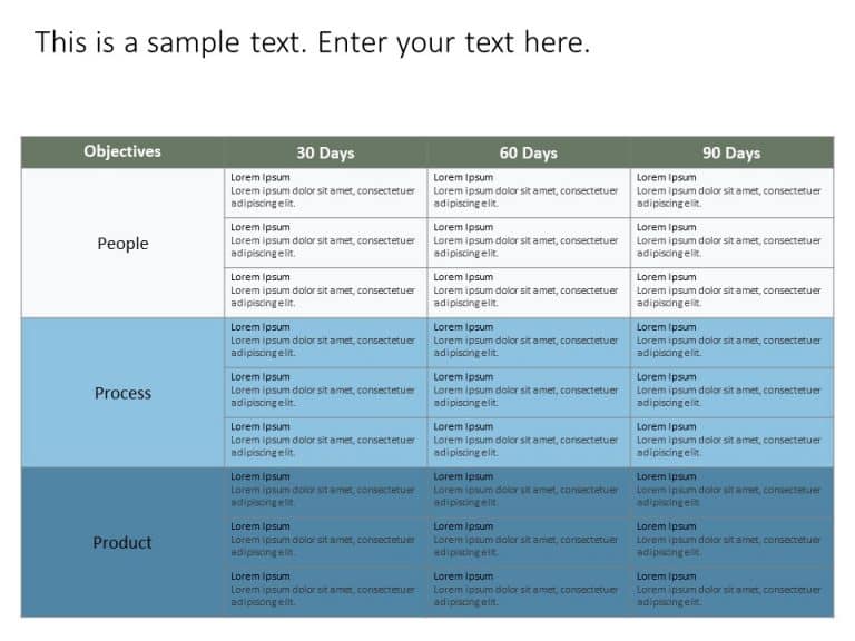 30 60 90 Day Plan PowerPoint Template 26 & Google Slides Theme 11