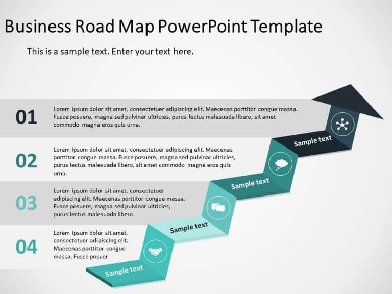 Business Roadmap PowerPoint & Google Slides Template Theme 12