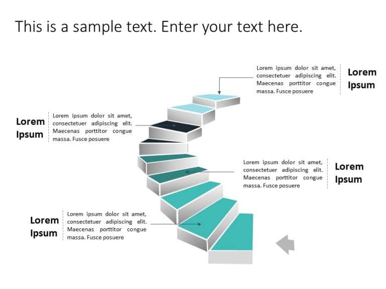 Staircase Roadmap 1 PowerPoint Template & Google Slides Theme 12