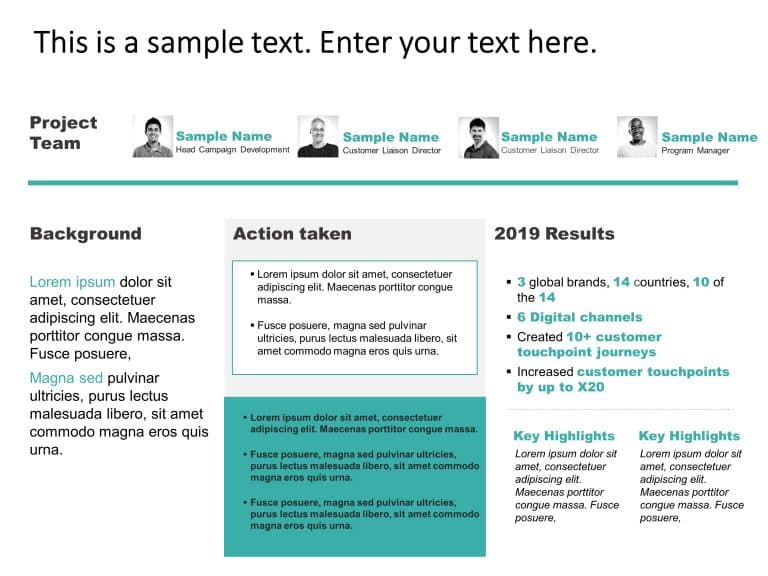 Project Executive Summary PowerPoint Template & Google Slides Theme 12