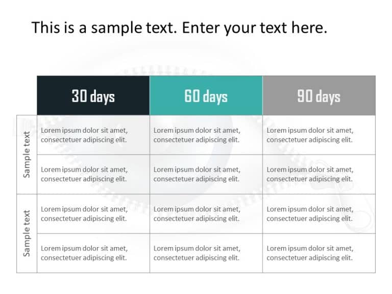 30 60 90 Day Plan 23 PowerPoint Template & Google Slides Theme 12