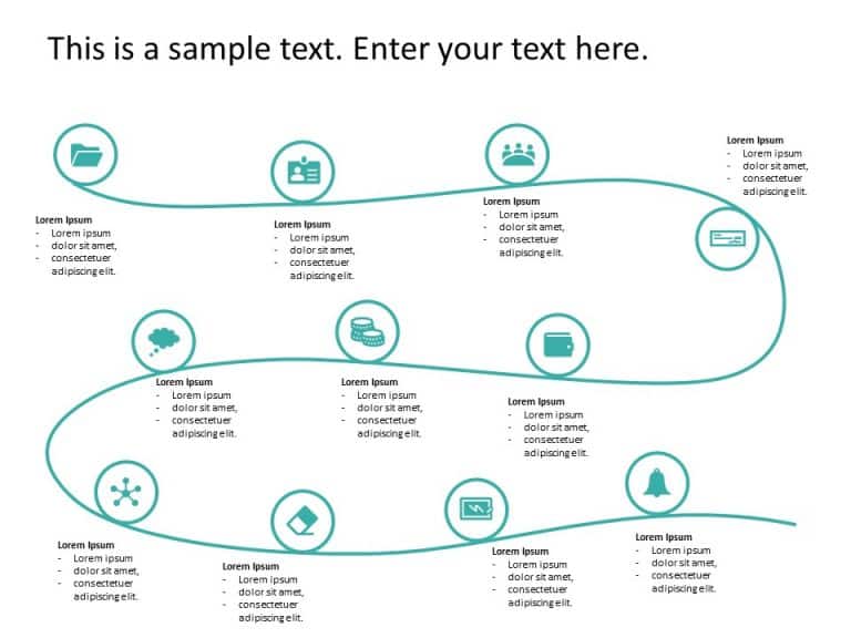 User Journey Roadmap PowerPoint Template & Google Slides Theme 12
