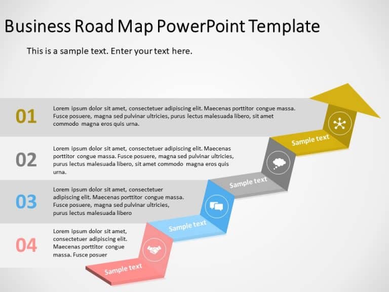 Business Roadmap PowerPoint & Google Slides Template Theme 13