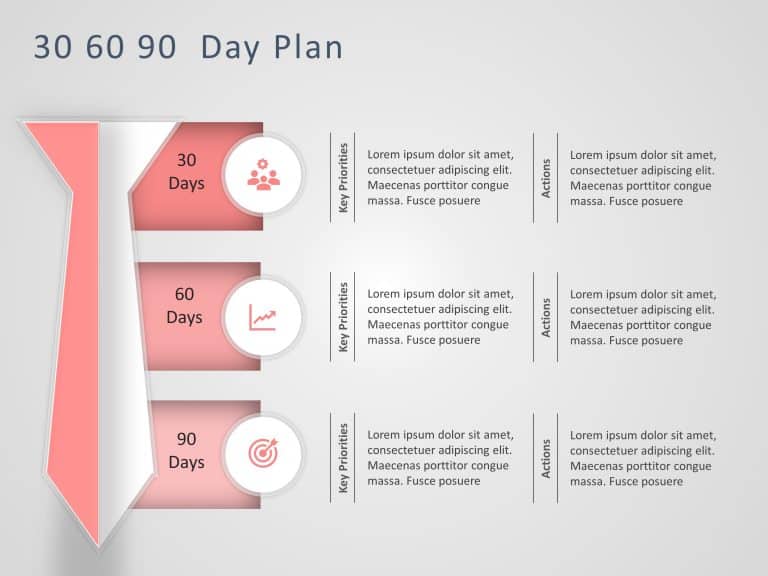 30 60 90 Day Plan 8 PowerPoint Template & Google Slides Theme 13