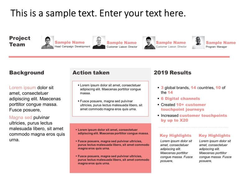 Project Executive Summary PowerPoint Template & Google Slides Theme 13