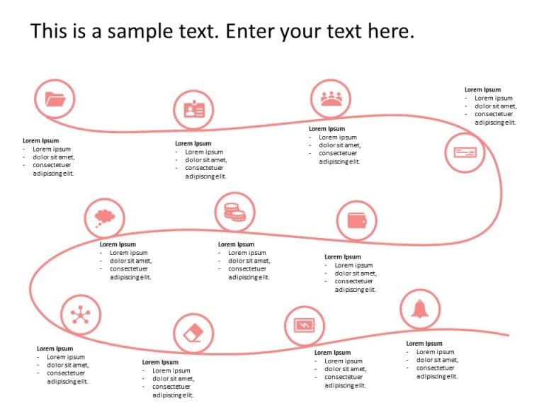 User Journey Roadmap PowerPoint Template & Google Slides Theme 13
