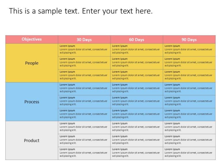 30 60 90 Day Plan PowerPoint Template 26 & Google Slides Theme 13