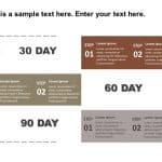 30 60 90 Day Plan 15 PowerPoint Template & Google Slides Theme 14