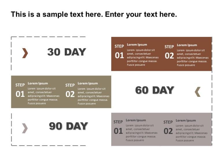 30 60 90 Day Plan 15 PowerPoint Template & Google Slides Theme 14