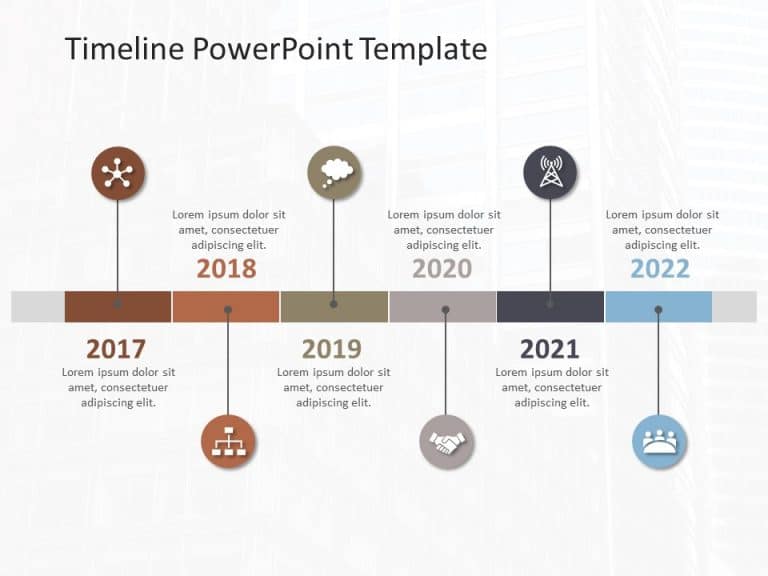 Timeline 54 PowerPoint Template & Google Slides Theme 14