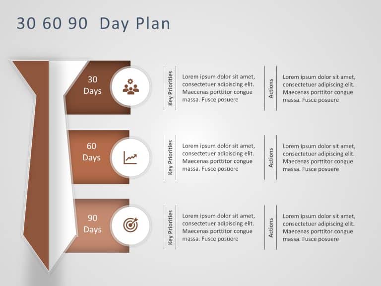 30 60 90 Day Plan 8 PowerPoint Template & Google Slides Theme 14