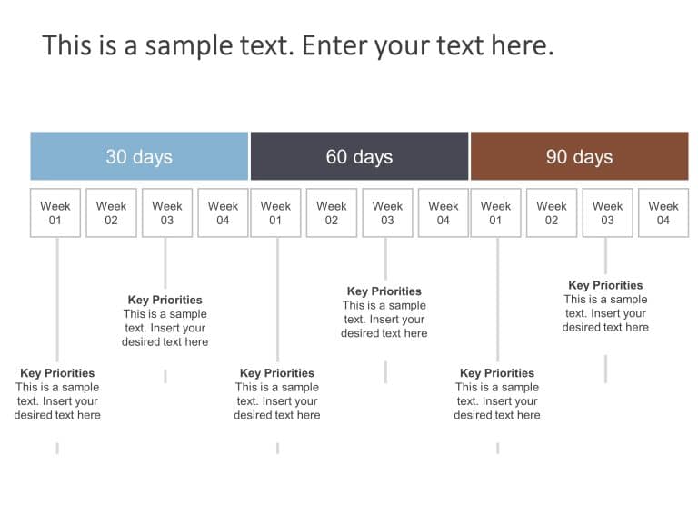 30 60 90 day plan 11 PowerPoint Template & Google Slides Theme 14