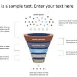5 Steps Sales Funnel Diagram PowerPoint Template & Google Slides Theme 14