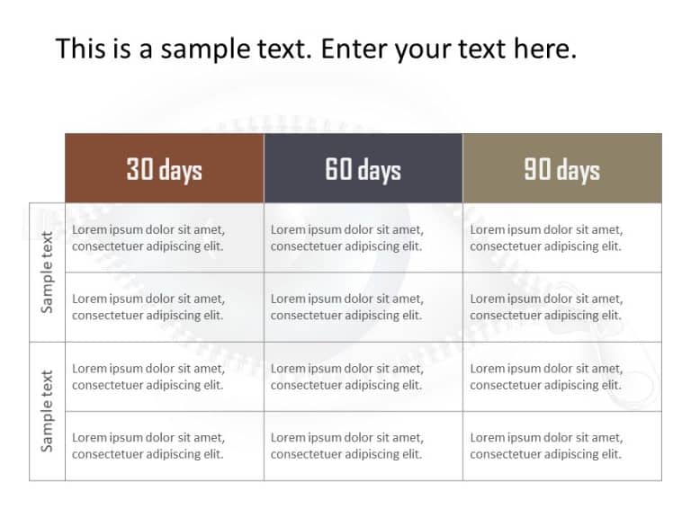 30 60 90 Day Plan 23 PowerPoint Template & Google Slides Theme 14