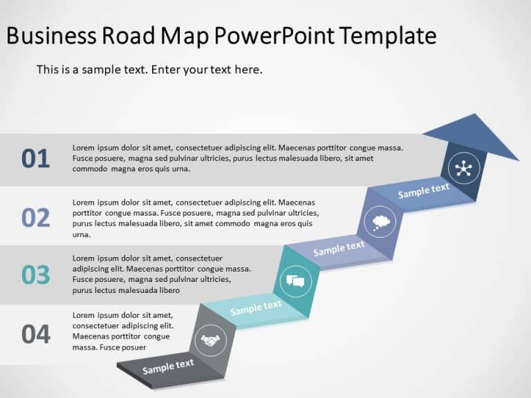 Business Roadmap PowerPoint & Google Slides Template Theme 15