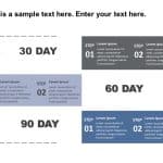 30 60 90 Day Plan 15 PowerPoint Template