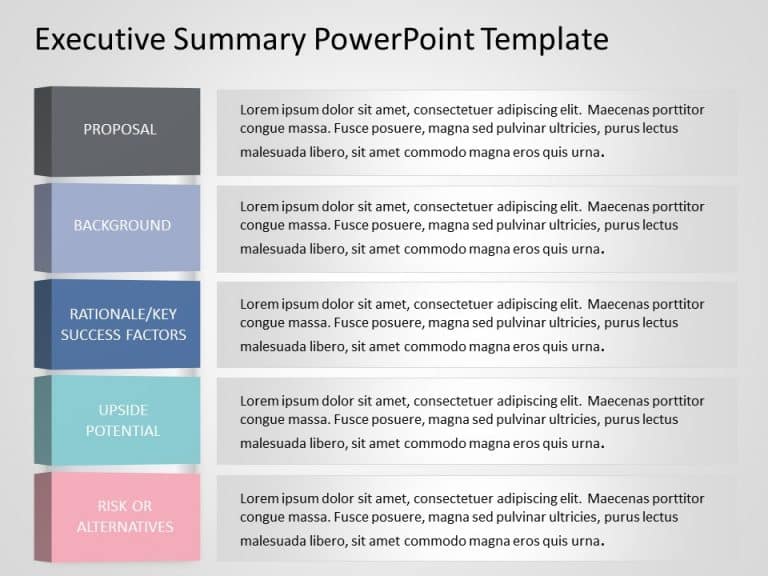 Executive Summary 14 PowerPoint Template & Google Slides Theme 15