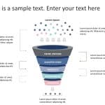 5 Steps Sales Funnel Diagram PowerPoint Template & Google Slides Theme 15