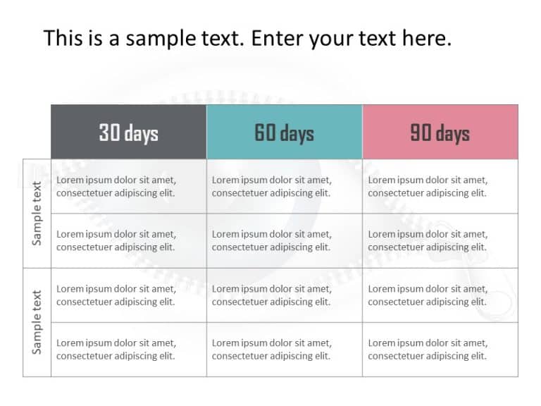 30 60 90 Day Plan Template Excel Download