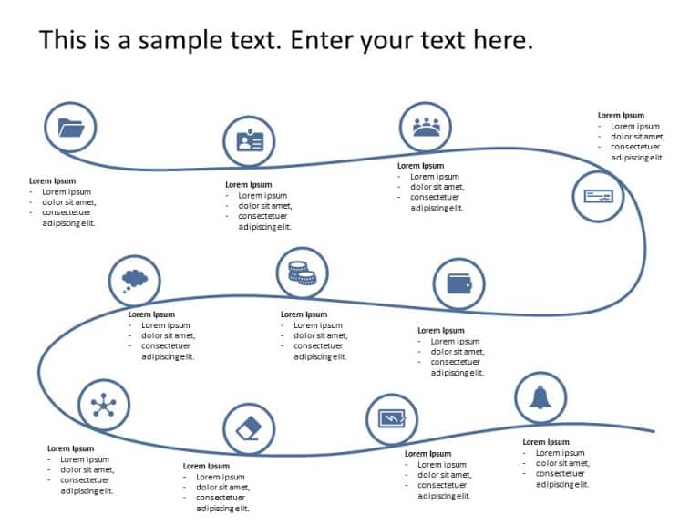 User Journey Roadmap PowerPoint Template & Google Slides Theme 15