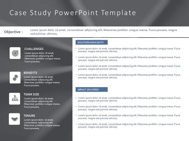 Case Study 15 PowerPoint Template & Google Slides Theme 15