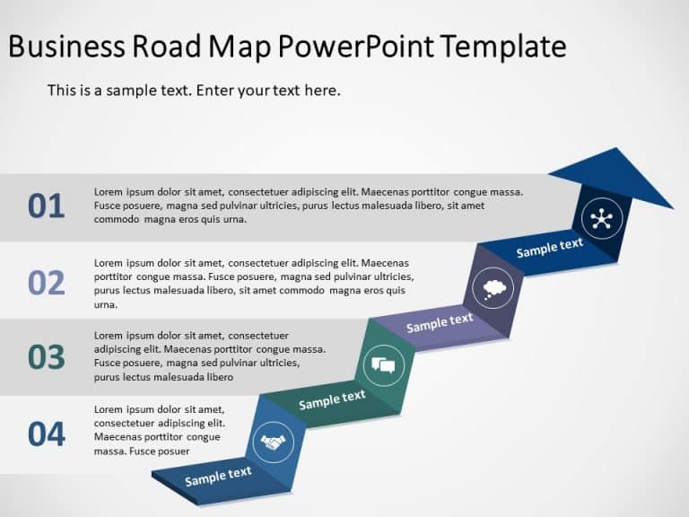 Business Roadmap PowerPoint & Google Slides Template Theme 16