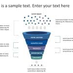 5 Steps Sales Funnel Diagram PowerPoint Template & Google Slides Theme 16