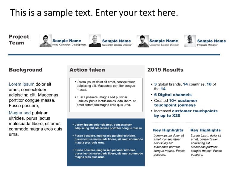 Project Executive Summary PowerPoint Template & Google Slides Theme 16