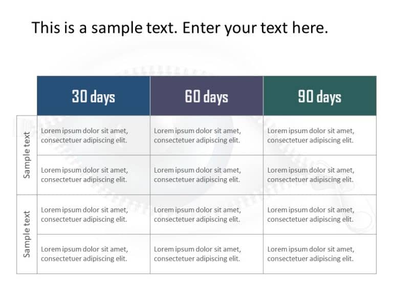 30 60 90 Day Plan 23 PowerPoint Template & Google Slides Theme 16