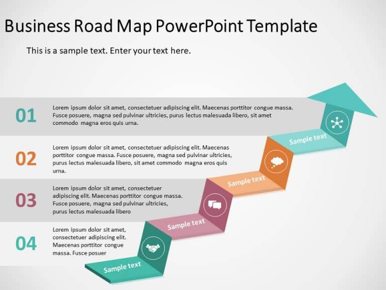 Business Roadmap PowerPoint & Google Slides Template Theme 1