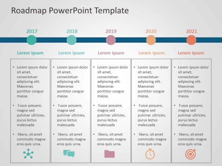 Business Roadmap PowerPoint Template 23 & Google Slides Theme 1