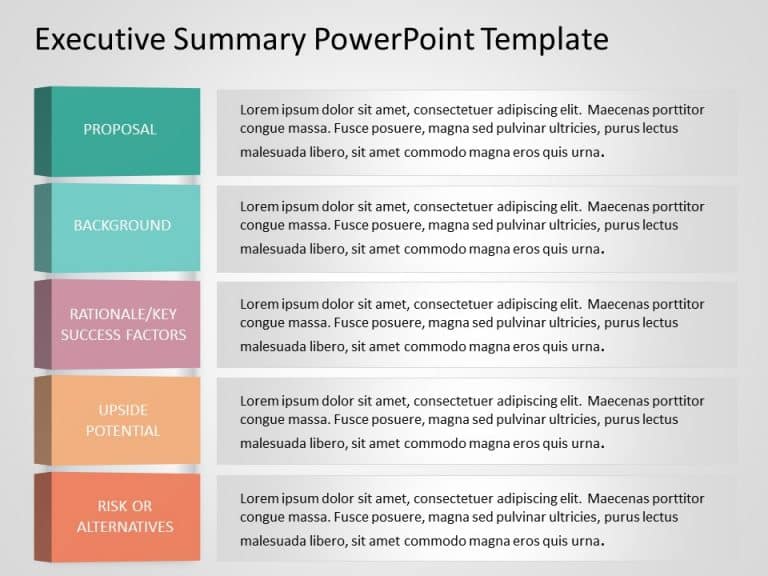 Executive Summary 14 PowerPoint Template & Google Slides Theme 1