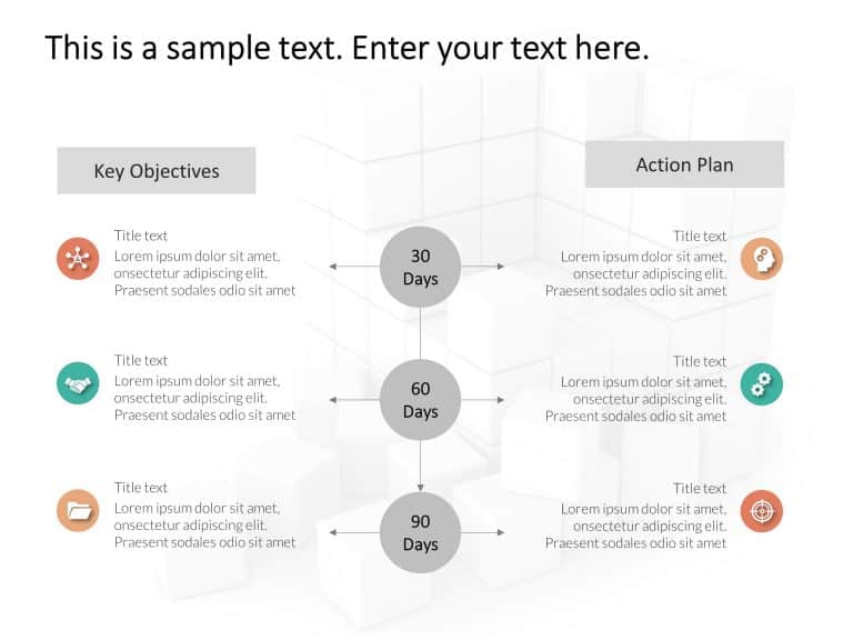 30 60 90 day plan 5 PowerPoint Template & Google Slides Theme 1