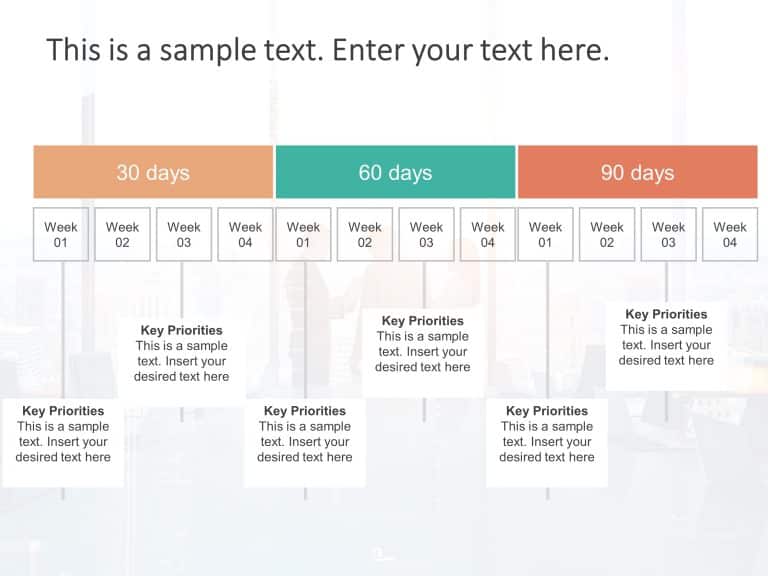30 60 90 day plan PowerPoint Template 11 & Google Slides Theme 1