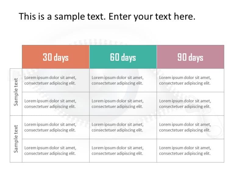 30 60 90 Day Plan 23 PowerPoint Template & Google Slides Theme 1