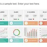 Business Review Dashboard PowerPoint Template 2 & Google Slides Theme 1