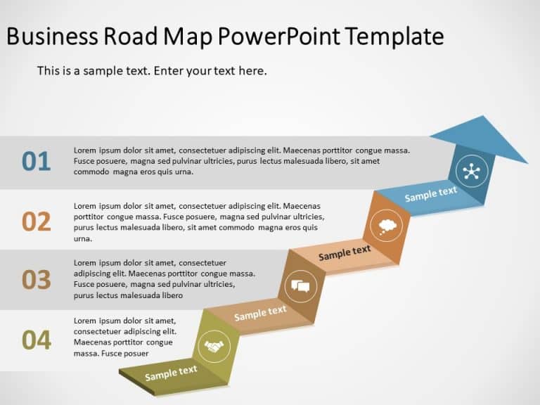 Business Roadmap PowerPoint & Google Slides Template Theme 2