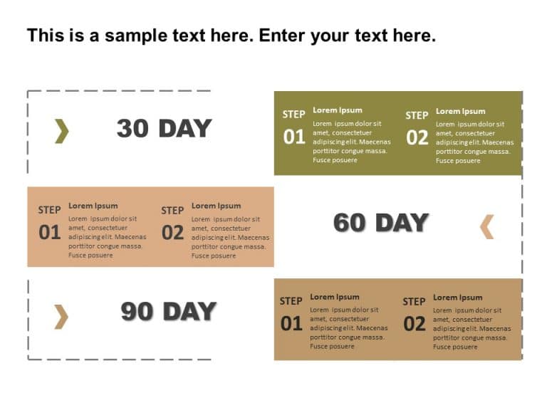 30 60 90 Day Plan 15 PowerPoint Template & Google Slides Theme 2