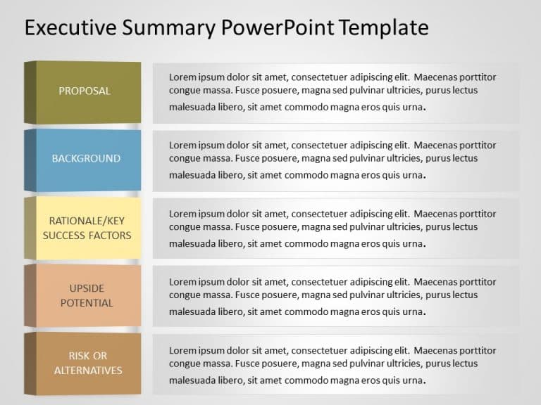 Executive Summary 14 PowerPoint Template & Google Slides Theme 2