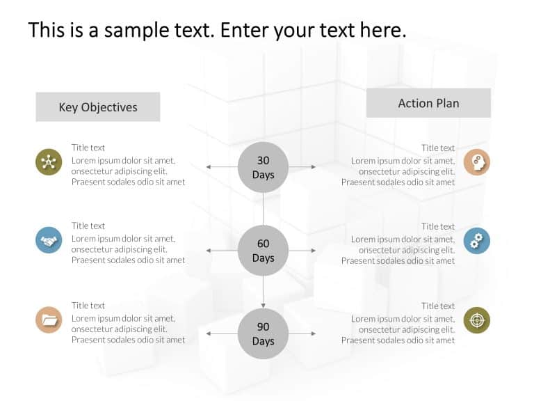 30 60 90 day Plan Template 5 & Google Slides Theme 2