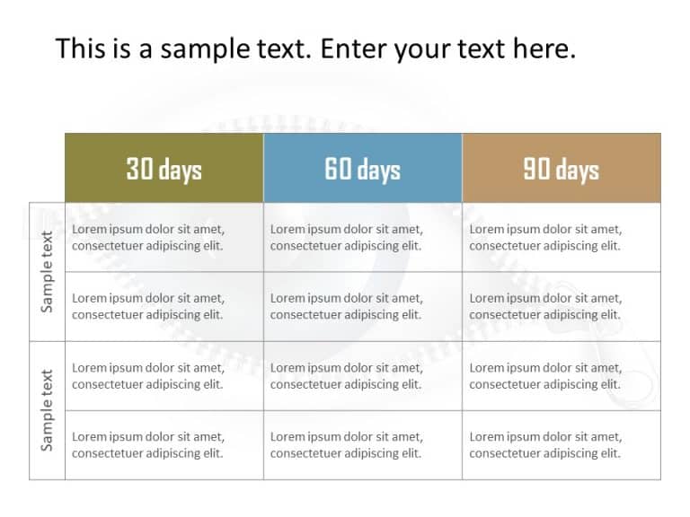 30 60 90 Day Plan 23 PowerPoint Template & Google Slides Theme 2