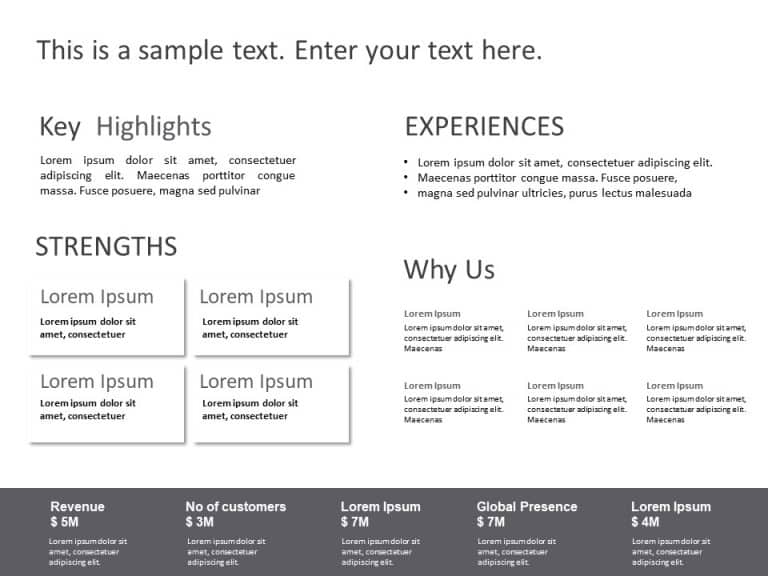 Business Proposal Summary PowerPoint Template 1 & Google Slides Theme 3