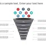 3D Funnel PowerPoint Template & Google Slides Theme 3