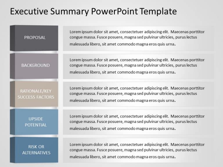 Executive Summary 14 PowerPoint Template & Google Slides Theme 3