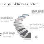 Staircase Roadmap 1 PowerPoint Template